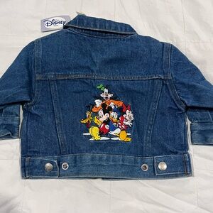 The Disney Store 6/12 months Jean Jacket Vintage 90s New with tags